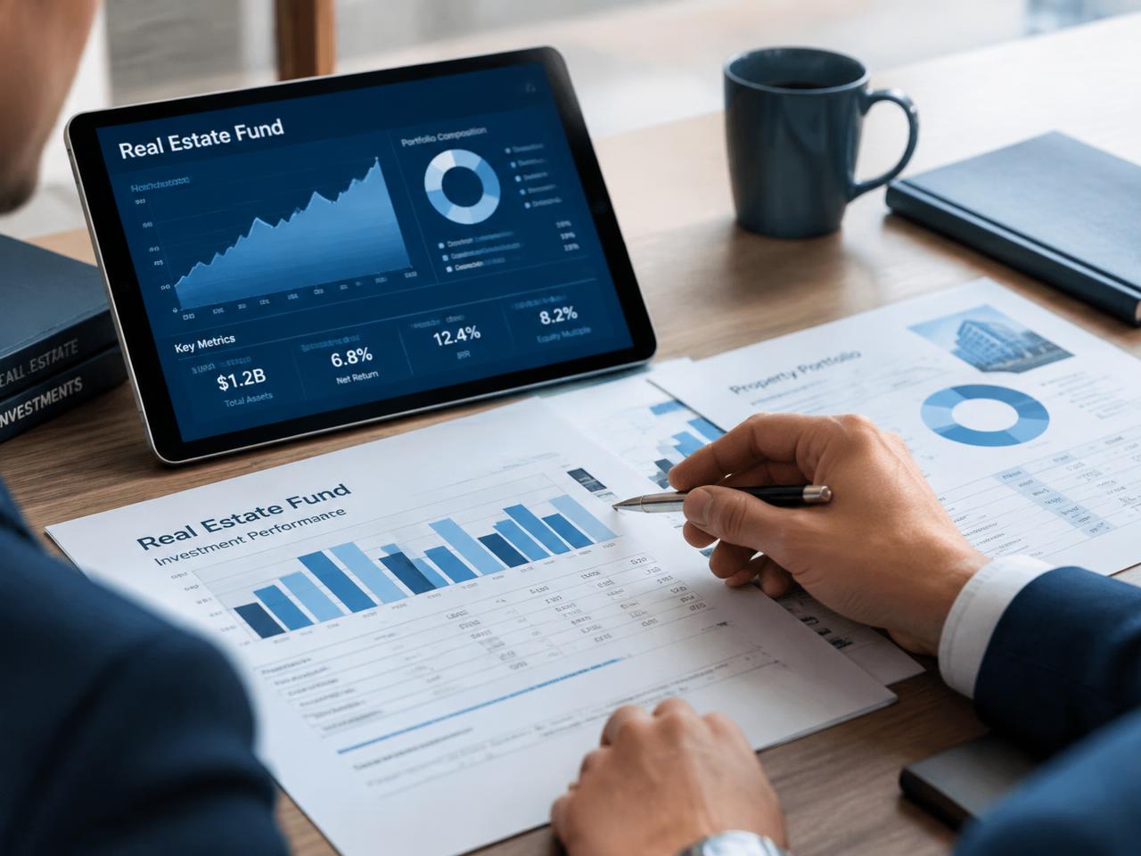 Análise de relatórios de fundo imobiliário